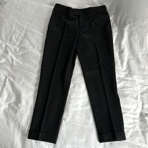 CLUB MONACO | Black Cropped Dress Pants